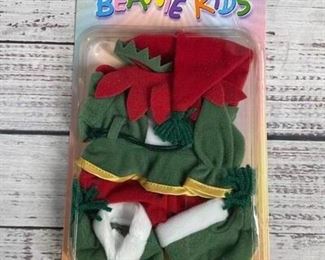 Beanie Kids Elf Christmas Costume for Doll