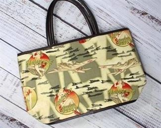 Bomber Pinup Girl Retro Design Handbag