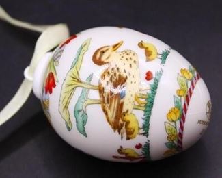 Hutschenreuther Easter Spring Ducks Duckling Egg Ornament