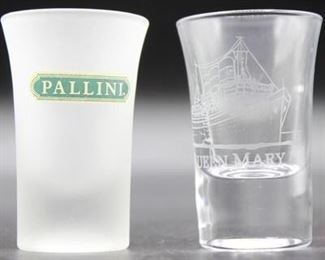 Pair of Vintage Miscellaneous Shot Glasses