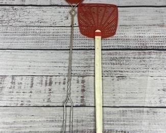 Pair of Vintage Retro Fly Swatters