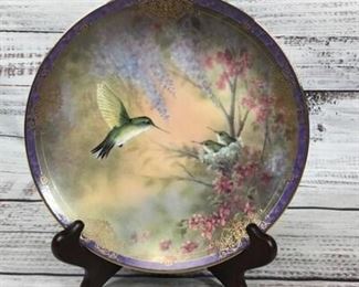 Vintage Bradford Exchange Numbered Collectible Art Plate by Larry K. Martin