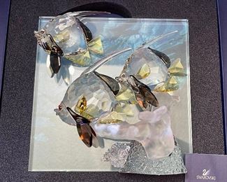 Swarovski crystal.  Many society, discontinued, and retired pieces. 