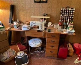 A ROOM FULL OF SEWING