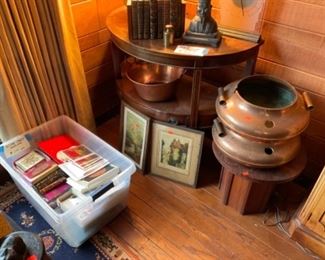 COPPER POTS,HOLIDAYS CARDS, 