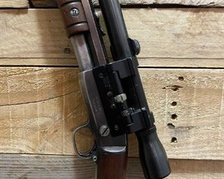 REMINGTON Model 12 - .22 Long Rifle with Scope