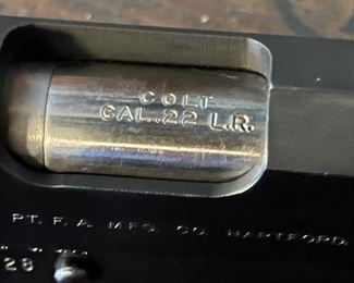 COLT Automatic .22 Caliber LR with .45 Slide