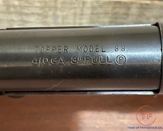 HARRINGTON AND RICHARDSON Topper Model 88 410 gauge Shotgun