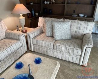 BROYHILL Sofa and Loveseat
