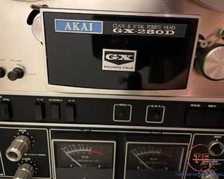 Vintage AKAI GX-280D GX280D Reel to Reel