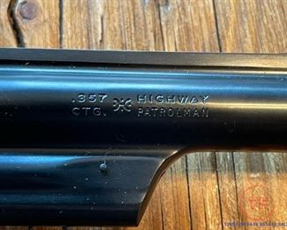 SMITH & WESSON .357 Highway Patrolman Revolver