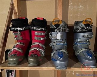 Head and Nordica Ski Boots