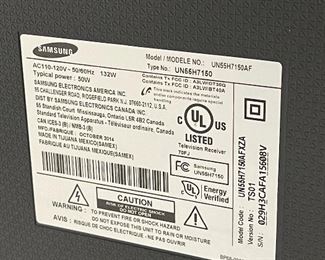 SAMSUNG 55” Smart LED HDTV