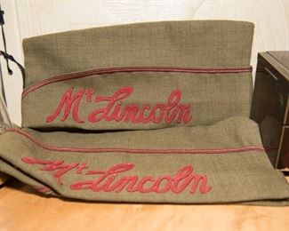 Vintage Military Mt.Lincoln Hats