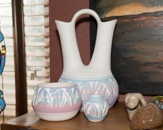 Pueblo Wedding Vase Pottery