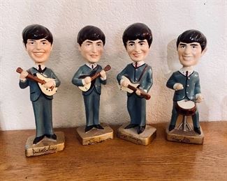 1964 Beatles Car Mascots Bobbleheads
