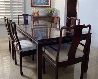 Asian Inspired Dining Table