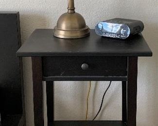 Nightstand, Table Lamp