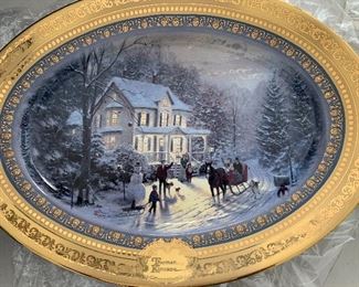 Thomas Kinkade Platter
