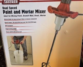 Paint and Mortar Mixer