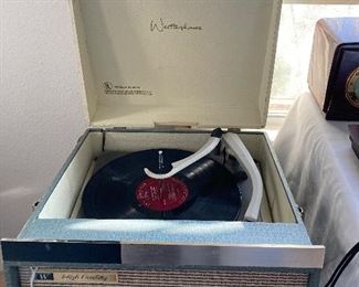 vintage Westinghouse turntable
