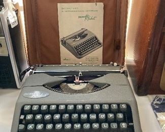 vintage Hermes Rocket typewriter