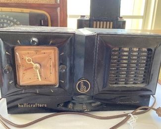 vintage clock radio--both work!