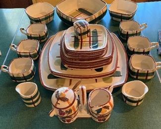 vintage Blair pottery dishes