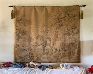 needlepoint - wall hanging  - 6 feet x 6 feet? 