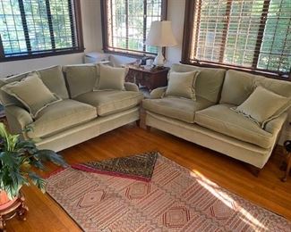 pair of love seats - very good condition 