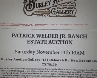If you have questions please call 830-629-9280.      Let your friends and family know about this auction as this will be a great sale with one of the largest amount of WR Dallas Furniture for sale at one time.