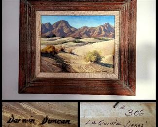 Darwin Duncan, oil on board, listed artist 1905-2002 $150 OBO