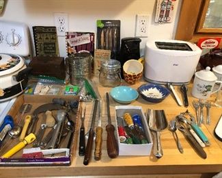 Kitchen utensils, small appliances & more