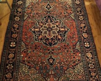 Antique Sarouk Farahan rug - circa 1910  (52” x 80”)