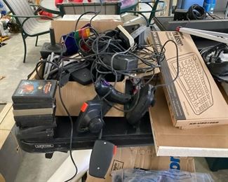 Vintage gaming and electronic parts