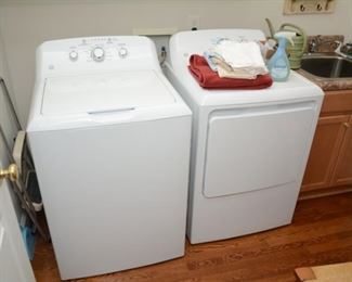 GE washer and dryer