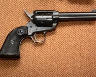 .22-caliber single action made in Germany western style pistol