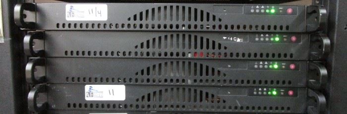 3Y COMPUTER SERVERS WITH HARD DRIVES