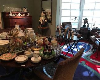 Formal Dinning Room filled with wonderful treasures