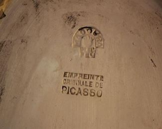 Madoura Picasso  plate markings