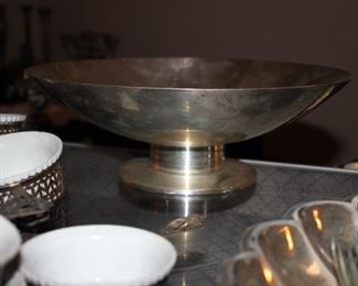 Tiffany & co Makers sterling footed bowl