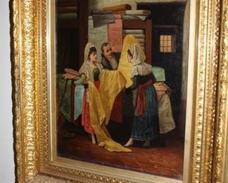 Francisco Javier Ortego Y Vereda original oil painting