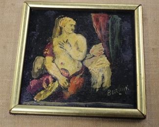 David Burliuk painting