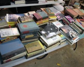 LOTS of books, sheet music, magazines.....