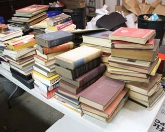LOTS of books, sheet music, magazines.....