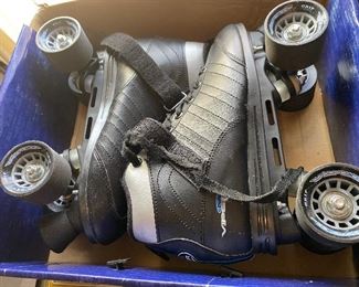 We have two “like new” pairs of Roller Derby skates