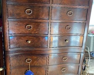 Drexel highboy chest of drawers