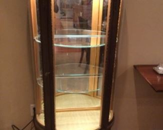 Lighted cabinet. LED lights 