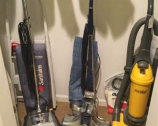 Kirby, Sanitaire, Eureka vacuums. They work