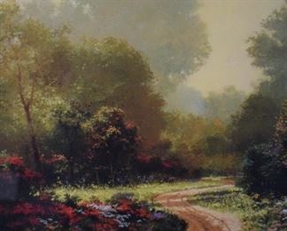 "Morning Lane" by Thomas Kinkade
